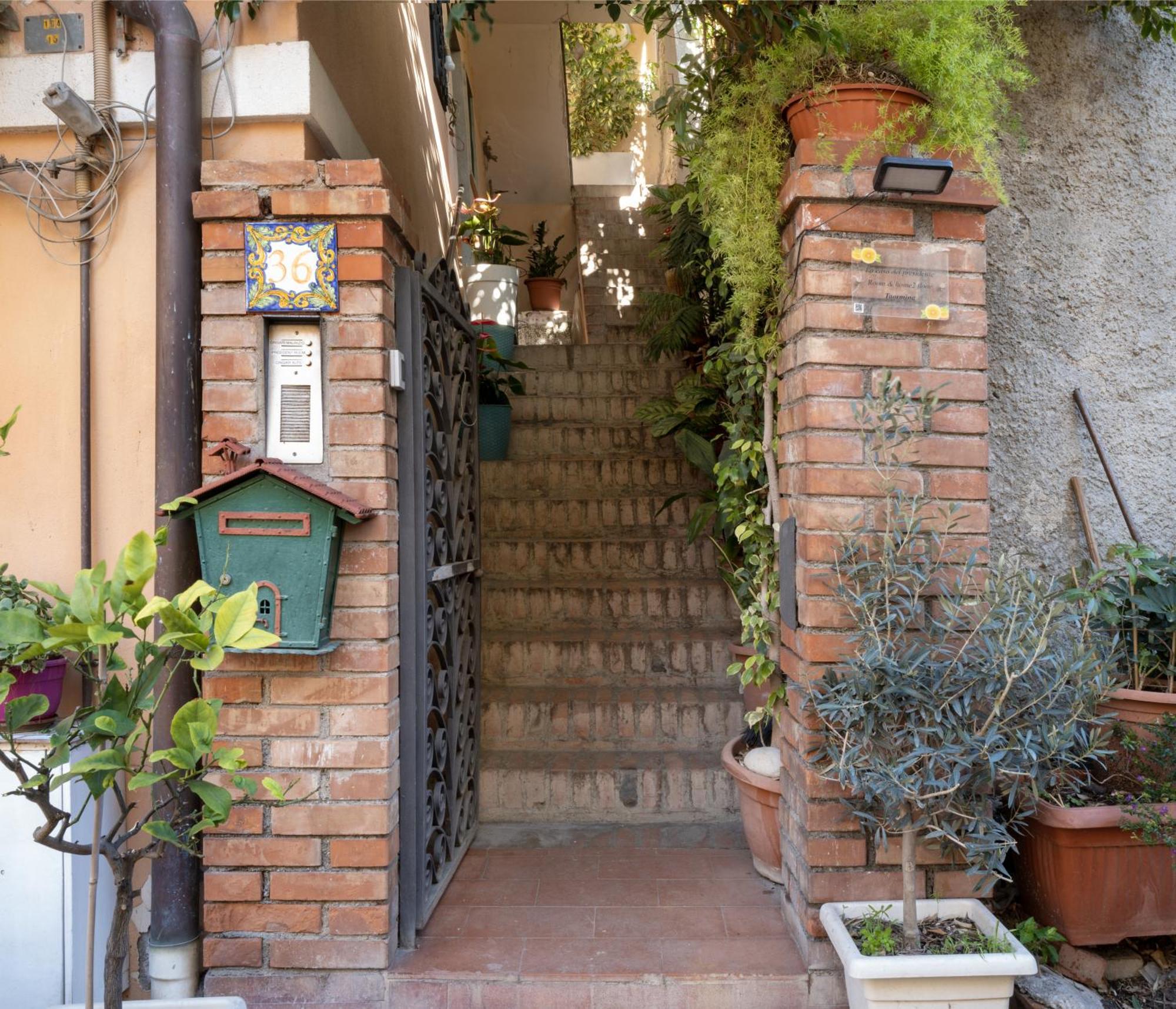 Apartmán Casa Del Presidente Taormina Exteriér fotografie